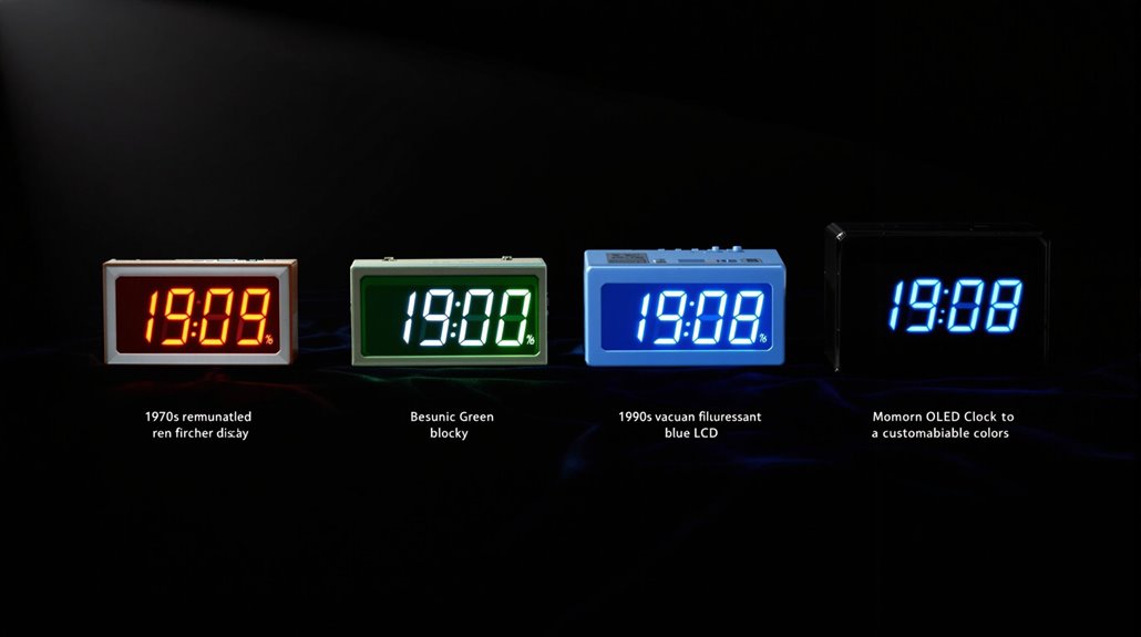 time display technologies