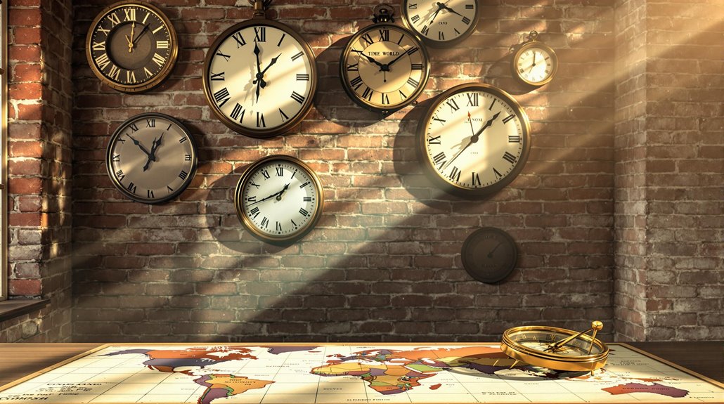 global time differences converge