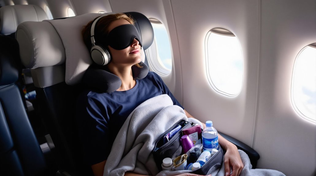 in flight sleep optimization