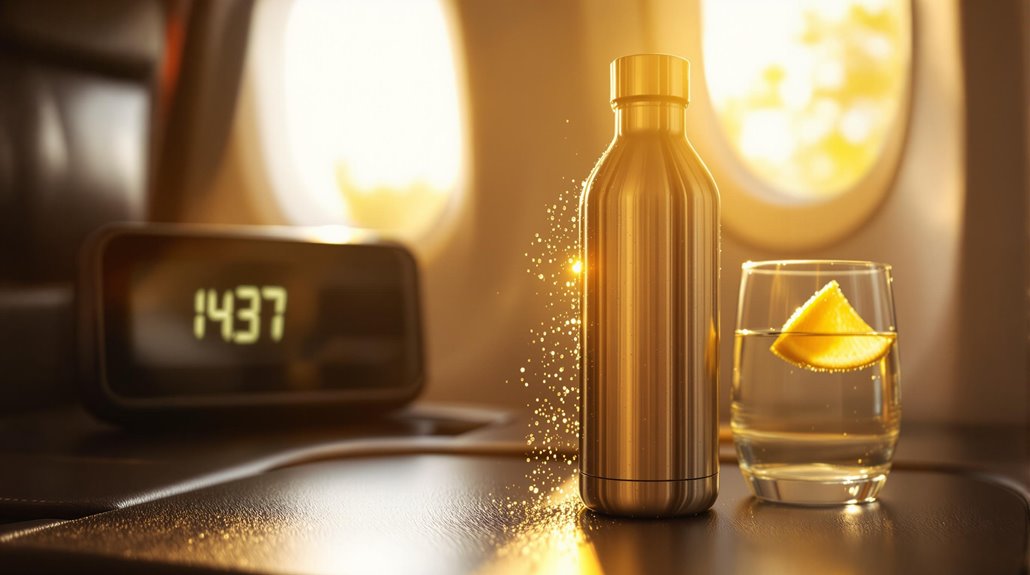 maintain fluid balance while traveling