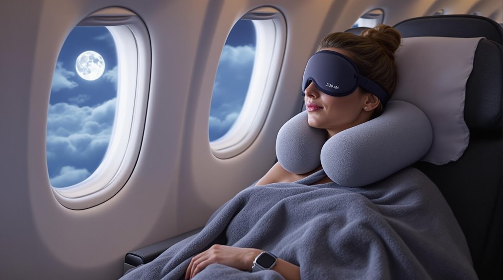 adjust sleep before flight schedule
