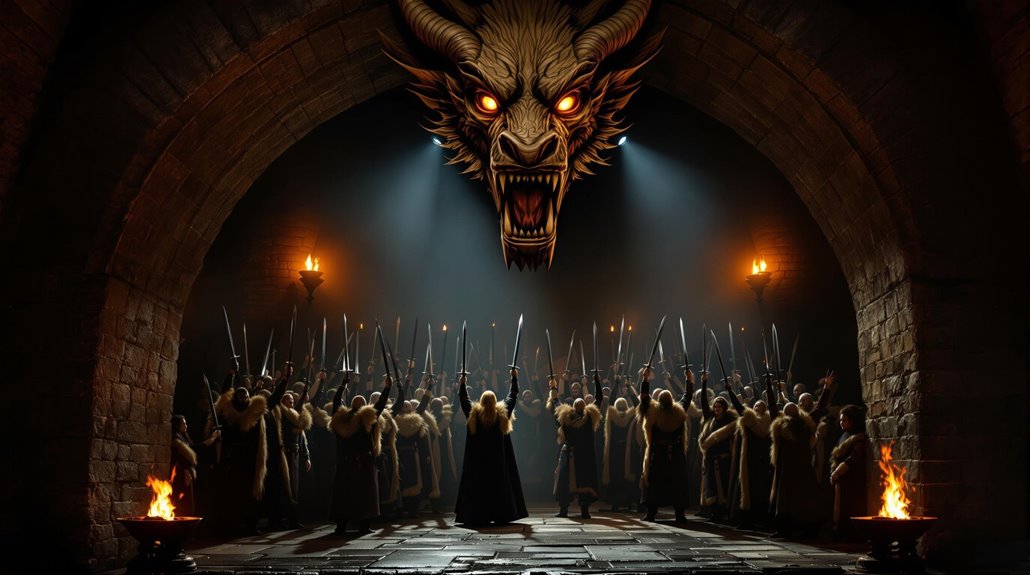 nighttime theatrical presentations