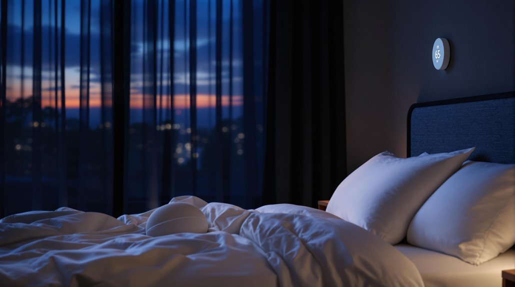 optimize sleep environment conditions