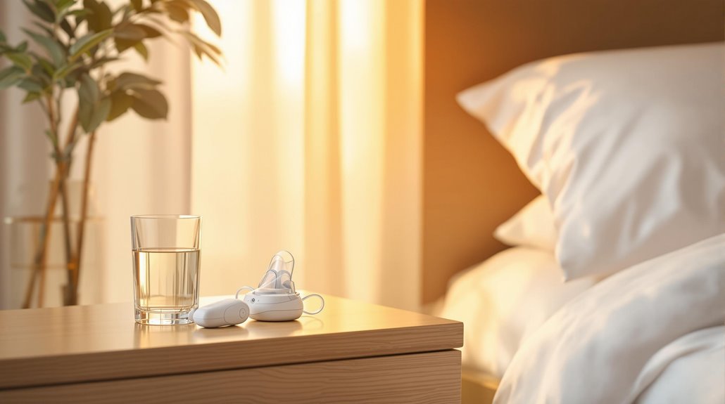 improved breathing and sleep efficiency