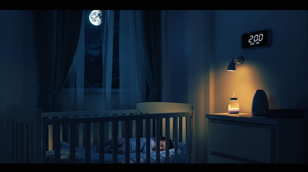 nighttime infant feeding instructions