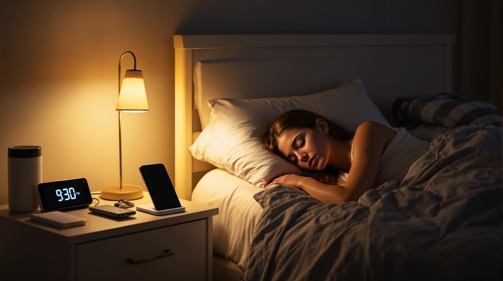 consistent sleep schedule establishment