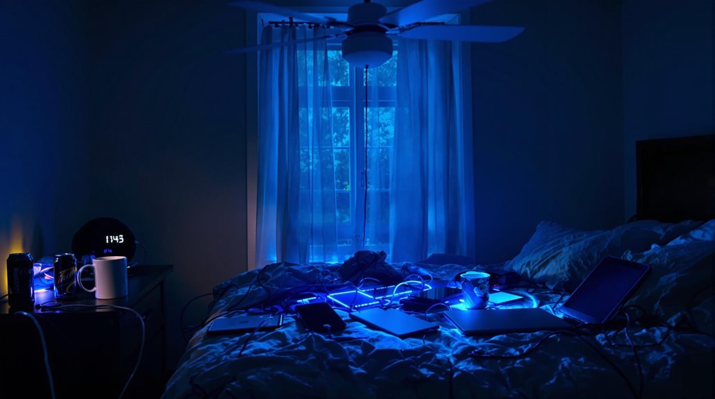 disruption to environmental sleep cycles