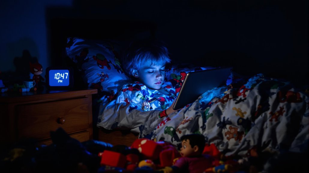 technology disrupts sleep