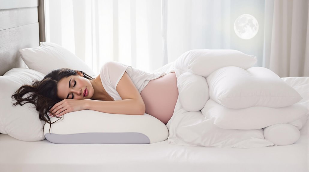 optimal pregnancy sleep positions