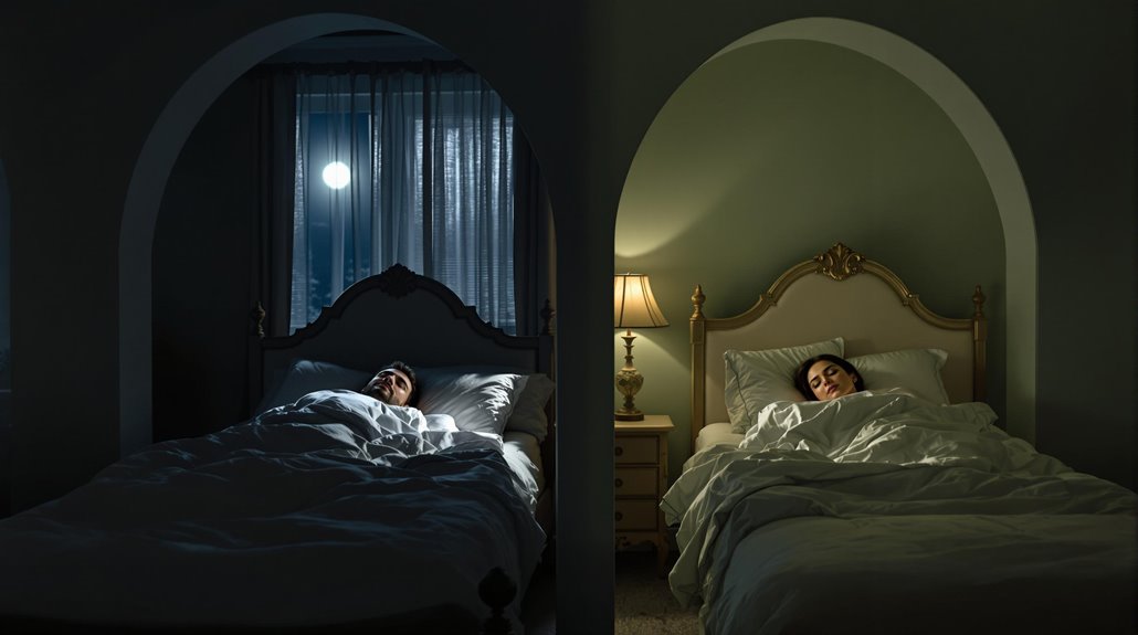 separate sleeping accommodations