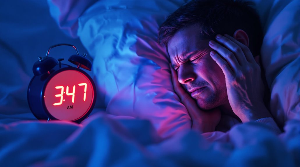 disruption of biological sleep cycles