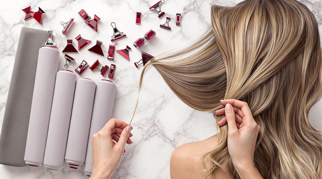 proper hair sectioning technique essential