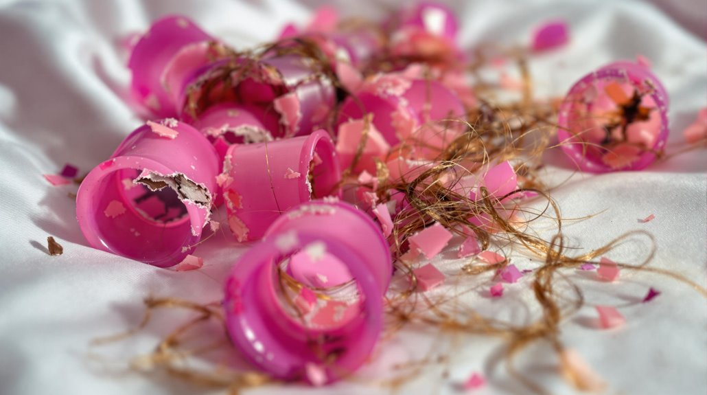 hair breakage signals warning