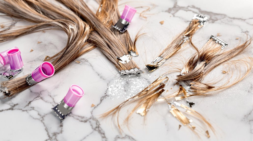 hair curl stress tension