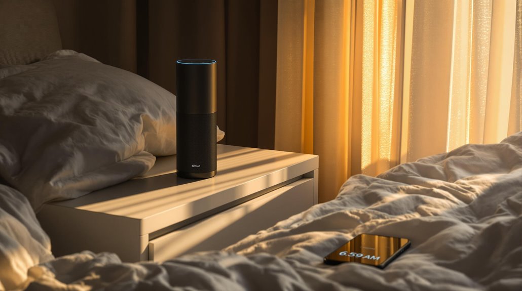 timed audio wake up alerts