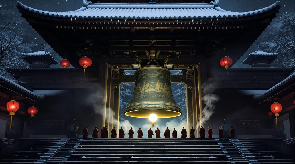 resonant chimes evoking tranquility