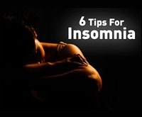 6 tips for Insomnia