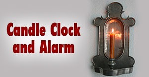 Candle Clock and Alarm