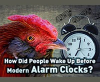How Did People Wake Up Before Modern Alarm Clocks?