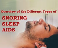 Different Types of Snoring Sleep Aids