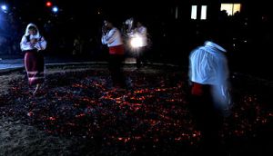 glimpses firewalking ritual northern greece