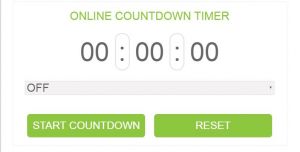countdown timers for websites
