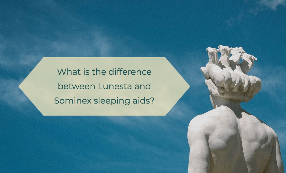 What is the difference between Lunesta and Sominex sleeping aids