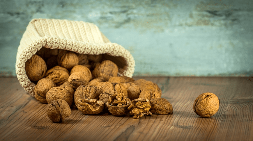 Walnuts are the most recommended nuts.